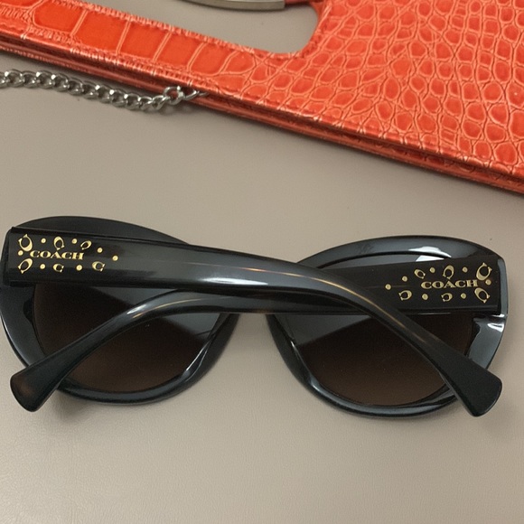 COACH Dark Tortoise Sunglasses - Picture 6 of 9
